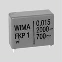 FKP1P100K2000-15 FKP Capacitor 100pF 2000V 10% P15