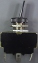 T000394 Toggle Switch 1-pol ON/(ON) 10A/250V Black
