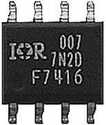 IRF7105PBF N+P-Ch 25V 3,5/2,3A 2,0W SO8