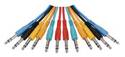 N-HQM-210/0.6 HQ BALANCED PATCHCABLE 6 COLOURED 0.60 m