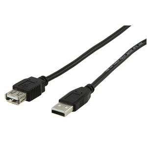 N-CABLE-143HS USB 2.0 forlænger kabel, A-han - A-hun, 1,8m