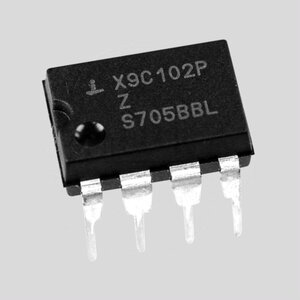 X9C103PZ 1xDCP lin. 10kR 100Tap 3-Wire DIP8