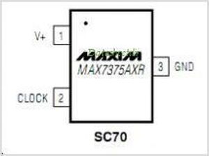 MAX7375AXR805+T Oscillator 8,00MHz -40/+105&deg;C SC70