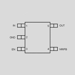 TPS73125DBVT LDO U-Reg +2,5V 0,15A SOT23-5 TPS717_, TPS731_