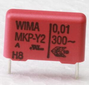 MKPY2N010K300-15 MKP Capacitor Y2 10nF 300V P15