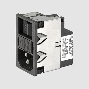 KMF1-1141-11 Line Filter IEC Plug Switch Fuse KMF 4A