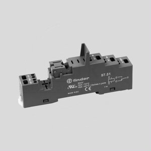 F9751 DIN Rail Socket for Series 46 F9751