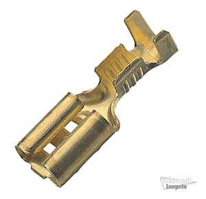 FH48X08M1-L Spadestik 4,8x0,8mm hun 1,0mm Brass