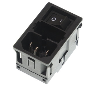 KM00.1105.11 IEC C14 Plug KM Fuse Line Switch