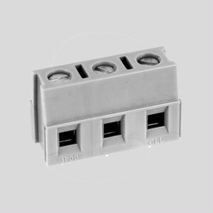 CLL7,5-3 Terminal Block 500V 3-Pole Green