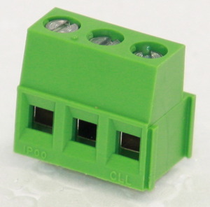 CLL5,08-3 Terminal Block 250V 3-Pole Grøn