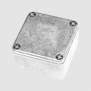 HA1590V Aluminium Enclosure 119,5x119,5x94