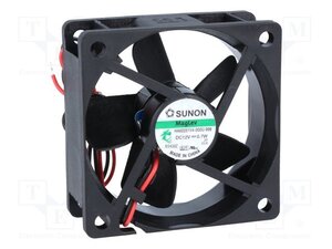 HA60251V4-A99 Fan 12V 60x25 V 23,32m³/h 10,7dBA 0,36W