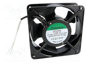 DP200A2123XBL Fan 230V 120x38 B L 165m³/h 45dBA 22W