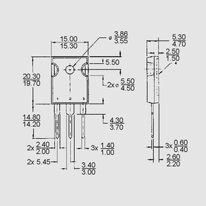 IRFP3077PBF N-Ch 75V 120A 340W 0,0033R TO247AC TO247AC