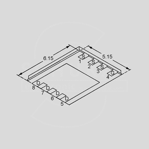 SI7461DP-E3 P-Ch 60V 14,4A 5,4W 0,0145R PowerPakSO8 PowerPakSO