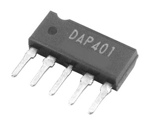 DAP401 4x1N4148 CA 80V 100mA SIP5