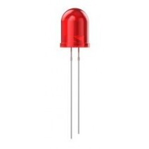 EL393-2SURD/S53 LED Diffuse Red 125mcd 60° 8mm