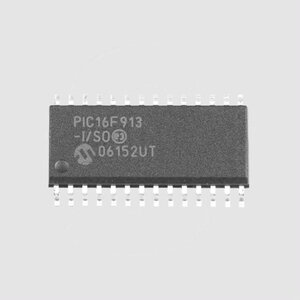 PIC16F913-I/SP 4Kx14 Flash 25I/O 20MHz SDIP28
