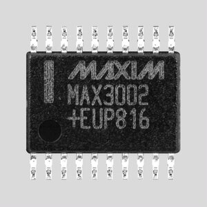 MAX3002EUP+ LogL Transl. 8Ch 1,2-5,5V 20MBd TSSOP20