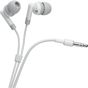 W42147 Øretelefon til iPhone og iPod, hvid Øretelefoner til iPhone uden mikrofon hvid hovedtelefoner til at stikke i øret