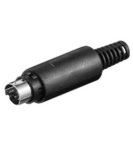 W11195 Mini-DIN Plug 7-Pole