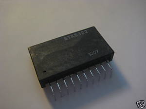 STK5322 Hybrid IC 10-pin