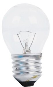 N-LAMP S63HQ Lampe 240V 40W E27 KRONE KLAR