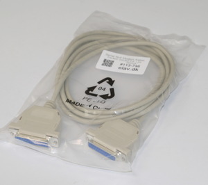 360319 Serial Null-Modem Kabel, DSUB25- DSUB25 F/F, 1,8m