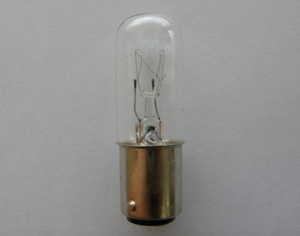 BA15D-6/5 Ba15d lampe, 6V, 5W, 16x54mm