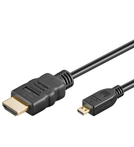 W31944 Micro HDMI til HDMI, 4K/30Hz, 5m