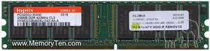 HYMD232646D8J-D43 HYNIX 256mb DDR 400Mhz CL3