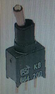 691-7939 Toggle Switch 1-pol Moment (ON)/OFF/(ON) for print
