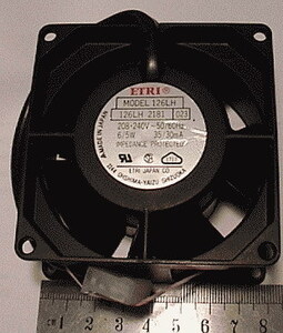 110VX01 Fan 115V 80x25mm. 12/13W