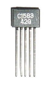 2SC1583F SI-N 50V 0.1A 0.4W 100MHz SP-1