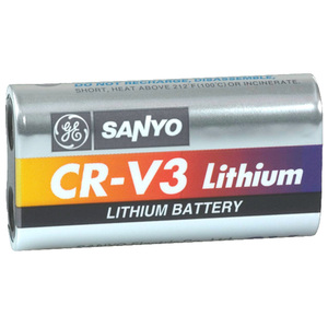 CR-V3 3V Lithium Fotobatteri, Sanyo CR-V3 Lithium Fotobatteri, Sanyo CR-V3 - 3 volt 3000mAh