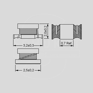 SMRQ3C-471K SMD Inductor 470uH 60mA SMRQ3C_