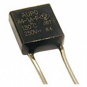 A4-F Thermal Fuses 130°C 2A Radial