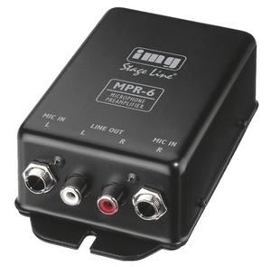 MPR-6 Mikrofonforforstærker Produktbillede