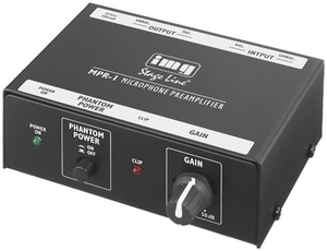 MPR-1 Mikrofonforforstærker Produktbillede