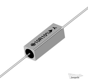 9W-0R22 Modstand 0,22Ω 9 W ±10 %, KKA 9 0R22