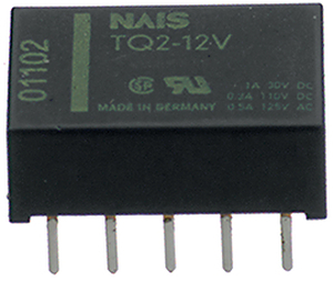 TQ2-12V PANASONIC relay 12VDC 1028R DPDT