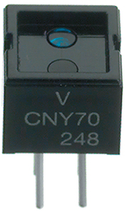 CNY70 Reflektiv optisk sensor. Fototransistor Output