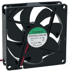 EE92252B1-A99 Fan 24V 92x25 B 87,4m³/h 34dBA