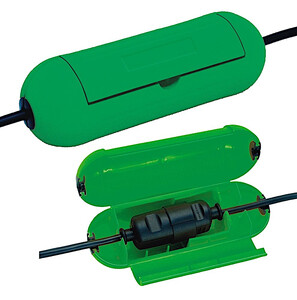 1160400 El-kappe / Safe-Box kappe til at beskytte samlinger af ledninger indendørs safe box grøn