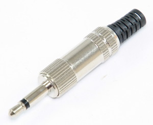 K304G 3.5 Mono han Metal with plastic Spring (max Ø4mm kabel)