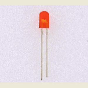 CQX40 LED Diffuse ORANGE 4mcd 110° 2,4x5mm