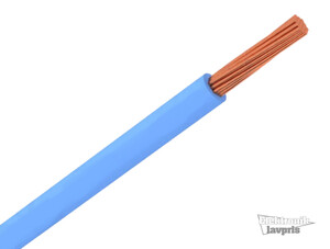 W55039 Wire LIY-V, 0,14mm², blå, 10m
