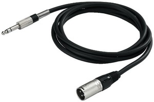MEL-402/SW Jack Stereo-XLR kabel 4m. Produktbillede