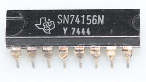 74156N Dual 2-line to 4-line decoder/demultiplexer DIP-16